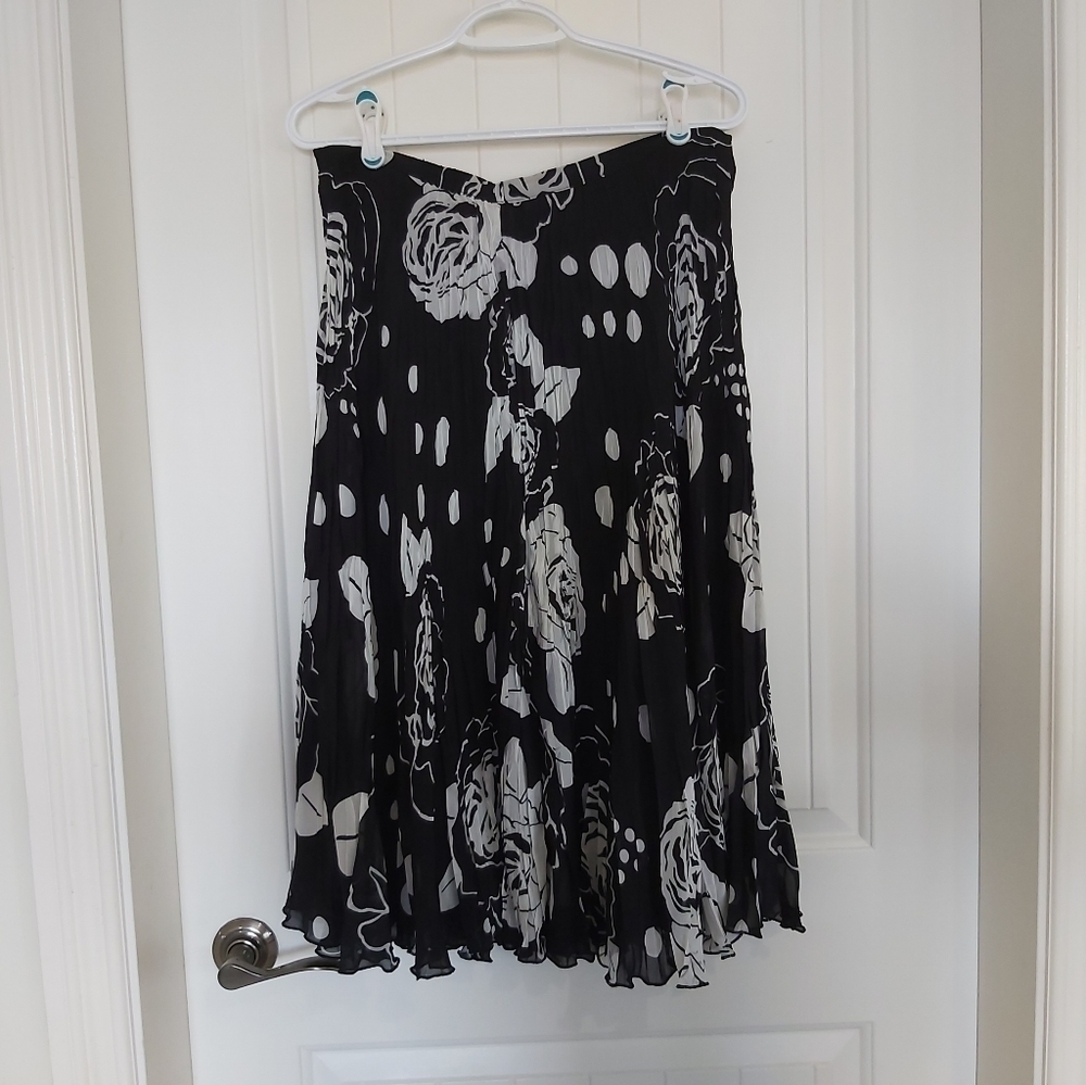 ALISON SHERI B&W SKIRT/B3